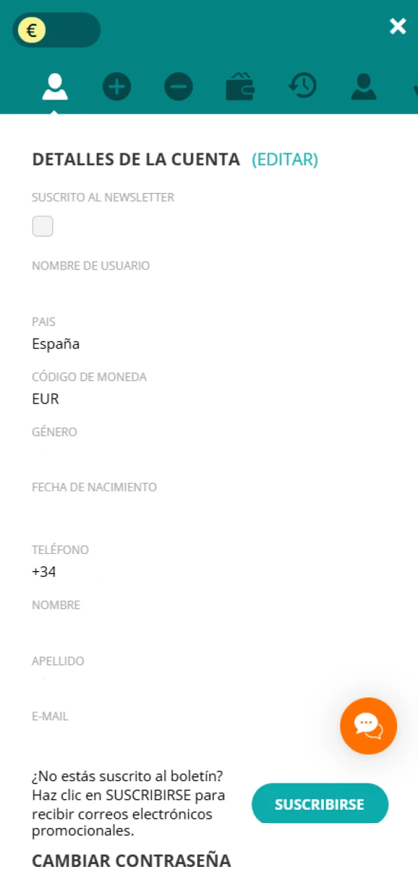 Verifica tu cuenta antes de realizar retiros en LocoWin.