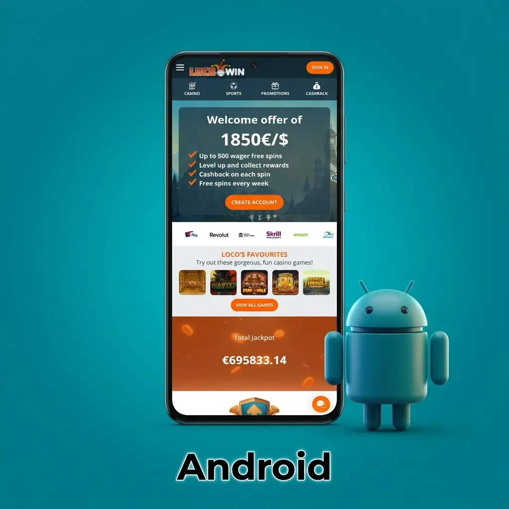 Guía de instalación de la app Locowin para Android mediante archivo APK en smartphones y tablets
