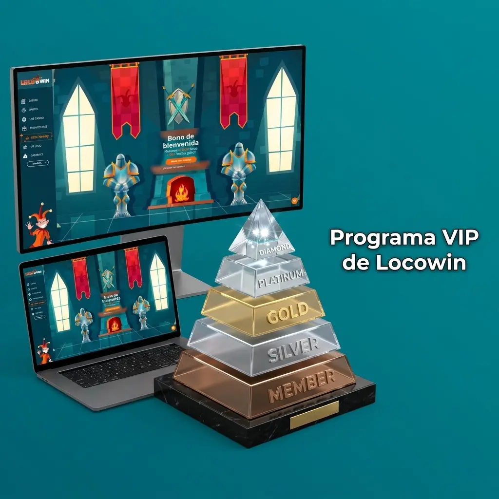 Programa VIP Locowin: niveles Bronce, Plata, Oro, Platino y Diamante con beneficios exclusivos para jugadores fieles